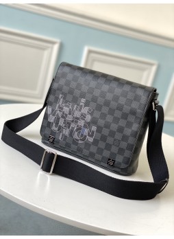 LV DISTRICT PM DAMIER GRAPHITE CANVAS